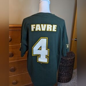 Classic Farve Y2K GREEN BAY PACKERS Short Sleeve Shirt